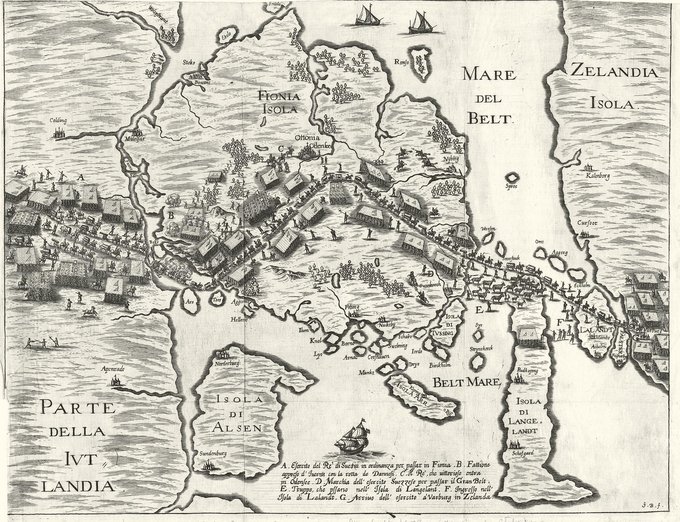 Den svenske hærs togt over de tilfrosne bælter i januar-februar 1658